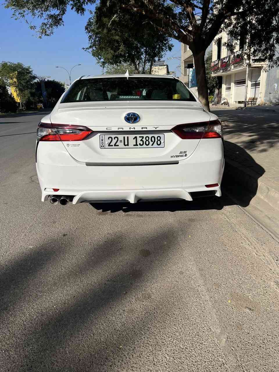 كامري هايبرد 2024
Camry haybird
مواصفات 1/1
بصمه 
شاشه كبير 
فتحت سقف 
تبريد قطعتين 
سويج شغال
ضربته فقط بونيد صبغ كما موضح بل صوره
ايرباك ستيرن طاك مرجع بلادي
📍عنوان كركوك 
سعر215 بي مجال

‎للستفسار ***********
