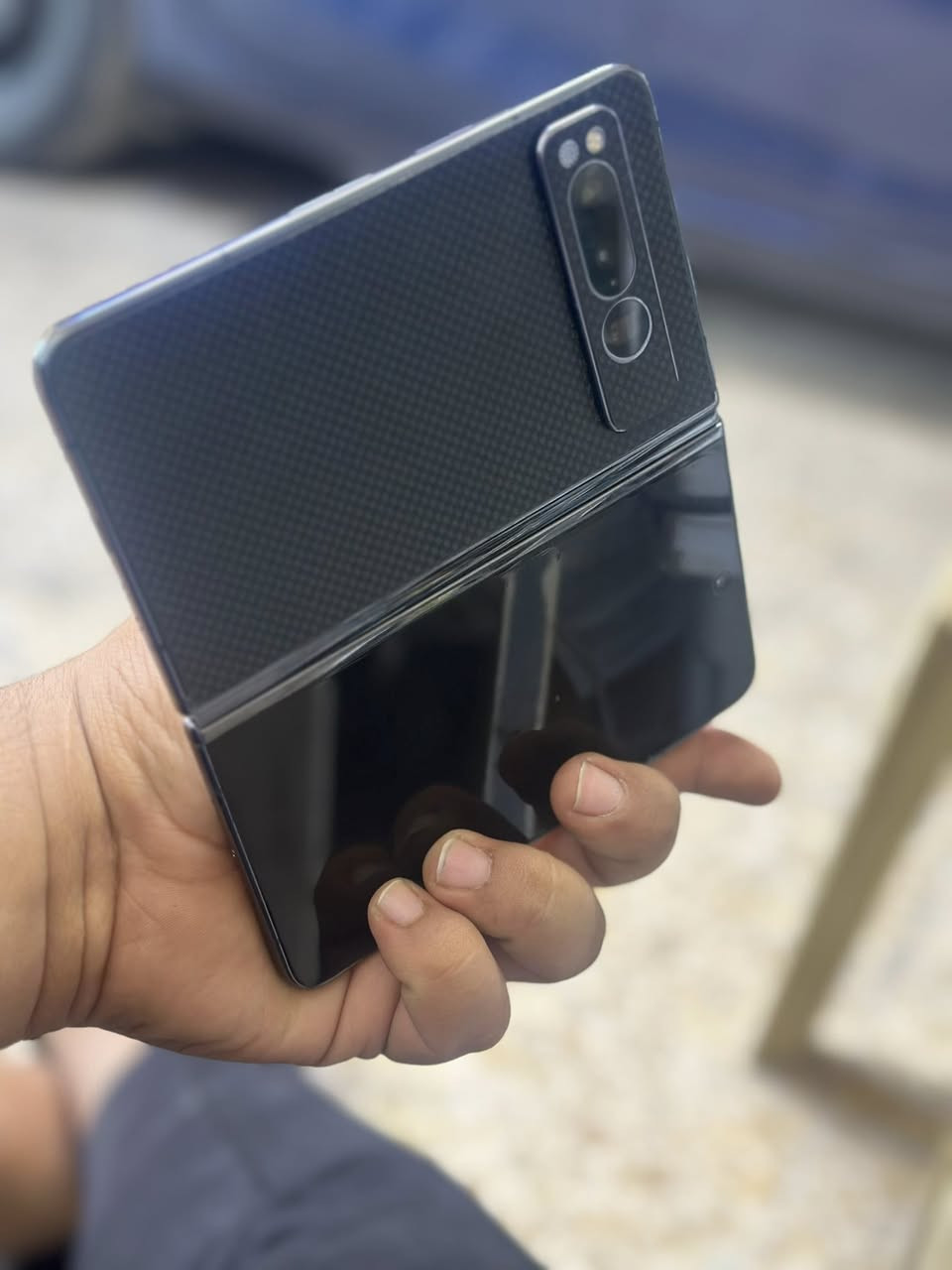 السلام عليكم
Pixel Fold Google 
ذاكرة 256 
شاشة 120 hz
رام 12 
شاشة قابلة للطي مع امكانية تشغيل جميع الشاشات في وقت واحد  الجهاز جديد نضافة 100‎%‎
للبيع او المراوس 
سعر البيع 500 وبيه مجال 
***********
