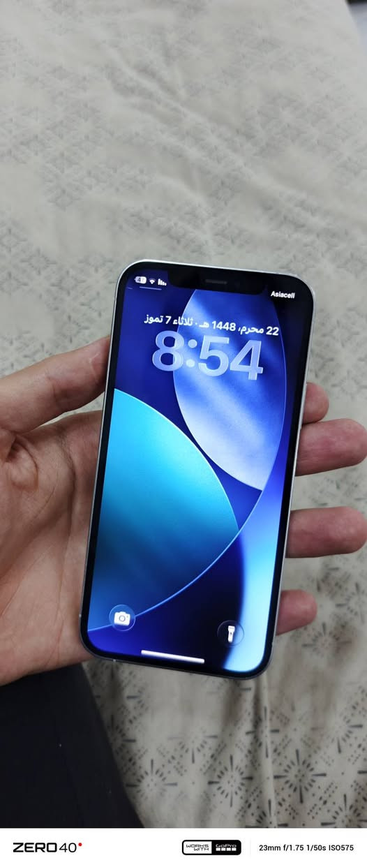 I phone 12 PRO
اللون ابيض
شرق اوسط
الذاكرة 128
تك سيم كارت 
الجهاز وضع شركة ممفتوح 
نظيف حيل 
فيس ايدي شغال ✅
كامرة فول ✅
90 فريم 
بي تفاصيل صغيرة 

300 وبي مجال بسيط للشراي 
للتواصل ***********
