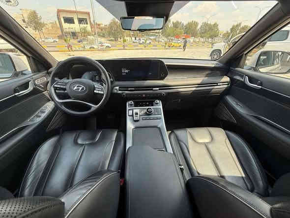 ﷽
للبيع فقط…
‏Hyundai palisade  2023 calligraphy
هونداي بلسايد كلگرافي 
الموديل : 2023
الون : سلفر 
العداد :30 الف ميل قابل للزياده 

الضرر :فطر  بل الدعاميه الاماميه فقط تقريب 2سم  …
صور الحادث مرفقه بلمنشور 

المواصفات :-
1-شاشة عرض داتشو 
2-المحرك   v6    3.8 
3-بصمة تشغيل + بصمة ابواب 
4-اصطفاف ذاتي(تقديم + ترجيع عن طريق الريمونت)  
5-فتحة سقف +بانوراما
6-سماعات هارمن كاردن عدد ١٦
 7-رادار امامي  + خلفي 
8-حساسات امامي + خلفي 
9-كامرات عدد 6  360 درجة 
10-كشنات امامي خزن ميموري 
11-كشنات كهربائي تدفئة وتبريد🥶
12-انارة داخليه (محيطيه) + انارة دشبول 
13-بردات جانبية
14-تبريد مركزي امامي + خلفي منفصل التحكم
15-تحكم ستيرن + شفتات
16-تدفئة ستيرن 
17-مرايا هيتر + تعتيم 
18-صندوق كهربائي شفط + اربع وضعيات فتح صندوق
19-وضعيات قيادة  (٥)
20-ويل كب حجم  ٢٠ 
21-اوتو هولد + نقطة عمياء 
22-سايد بريك بصمة + مثبت سرعة
23-شحن وايرلس 
24-إشارات بالمرايا  + إشارات جانبيه
25-اوتو هولد 
26-تحديد مسار
27-شاشة ديجتال كبيرة
28-تشغيل عن بعد .
29-تدليك كشن . مساج 
30-دفع رباعي 
31-نظام مانع انزلاق 
32-نظام نزول منحدرات
وبعد بيها هوووواي مواصفات معروف الكلگرافي الVIP فول 1/1
السياره رقم دهوك مميز انكليزي 
السعر 💸 365 💸 ورقه وبيها مجال للشراي 
للستفسار اكثر يرجا الاتصال على الرقم 
***********
***********
