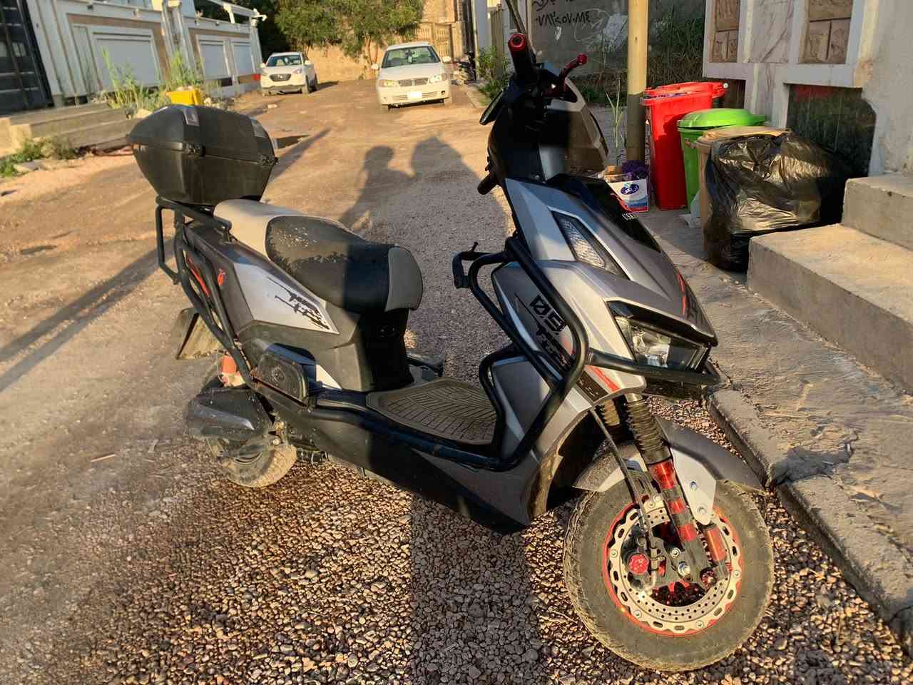 سلام عليكم  دراجه شحن نظيفه خير من الله بطاريات تقره 10 للتواصل عل واتساب والرصيد فقط الرقم:***********
السعر:650 الف
