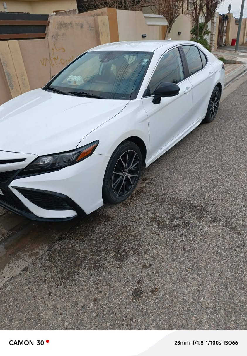 السلام عليكم 
كامري للبيع موديل 2022 SE
صورة ضررها بالمنشور 
سعرها$ 222 وبيها مجال
للاستفسار ***********
