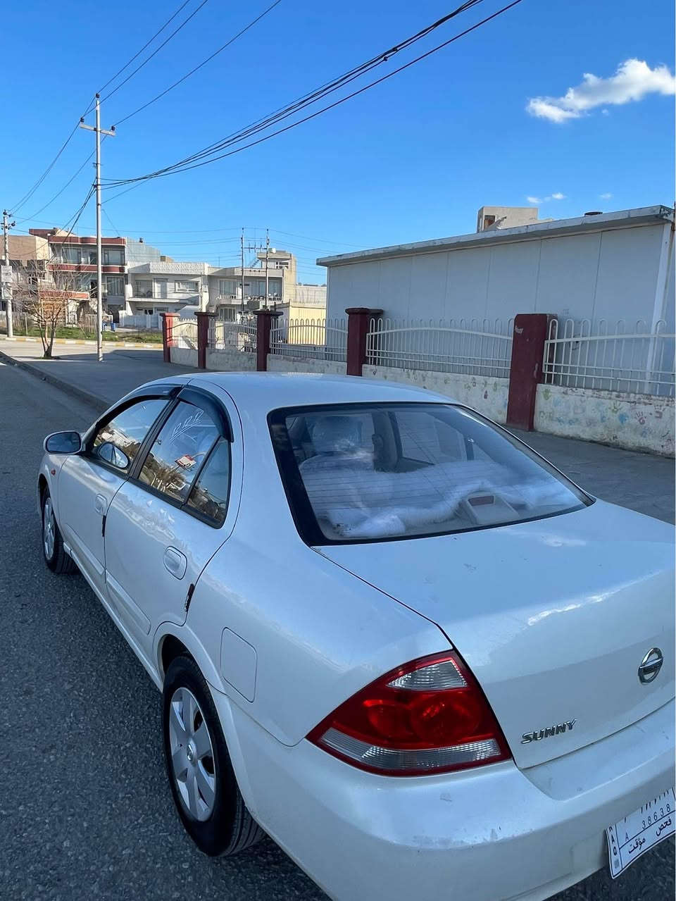 پێشەکی سڵاو لەهەمولایەک 🩶
نیسان سەنی کۆری ساخ موس و بڕاوەی بەشەرت
سەیارەکە خۆی دیارە پێویست بەوەسف ناکات 
ماشااللە سەیارەکە نمونەیە لەجوانی و پاکی 
مۆدێل 2007 گێڕمەکینە تەبرید تەقەوڕەقەی 
بەشەرت هەموگیانی بەشەرت سەیارەکە ناو دەرەوەی
لۆک لۆکە سەیارەکە هی ماڵەوەیە هی مەعرەز نیە 
کامل مەسرەف کراوە پێشی دەمێکی هەیە یەک بست ناوی
گرتوە ماباقی هەموگیانی بەشەرت سعری: 55 گەڵاو مەعامەلە جوابی کۆمێنت و مەسج نادامەوە ژم:
0772 521 5238 السليمانية, العراق
