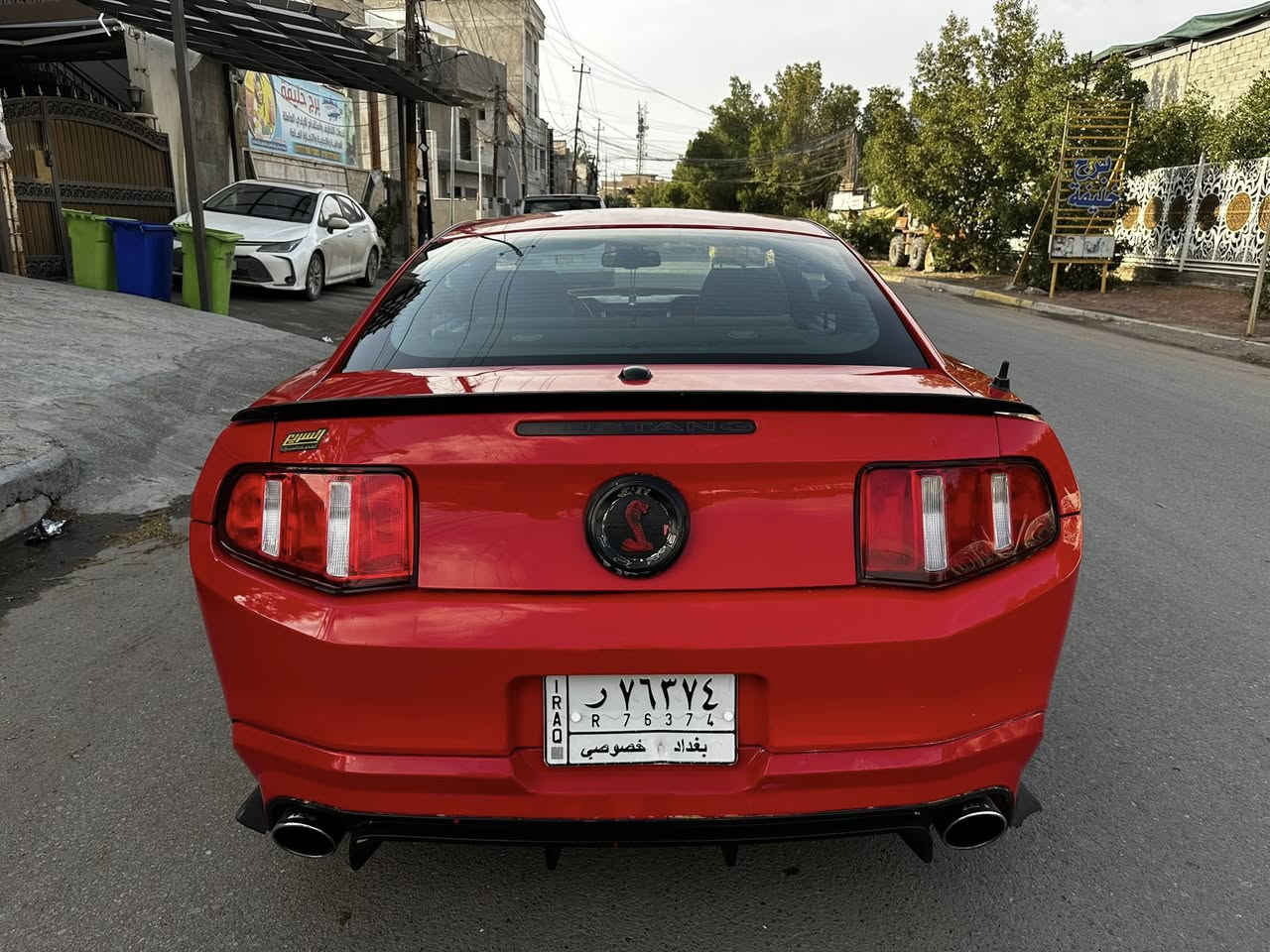 ***********
موستنك 2012 بريميوم فول مواصفات السعر 87 ورقة رقم بغداد تحويل مباشر مشروع وطني محرك 6 حجم 3700 المرغوب  سياره  مكينة وكير تبريد تخم تاير كله جديد حادثها جاملغ السايق والبنيد مزود سيارة نضيفة جاهزة مكان السيارة الصليخ ال ٦٠٠ للاستفسار هذة رقمي ***********
