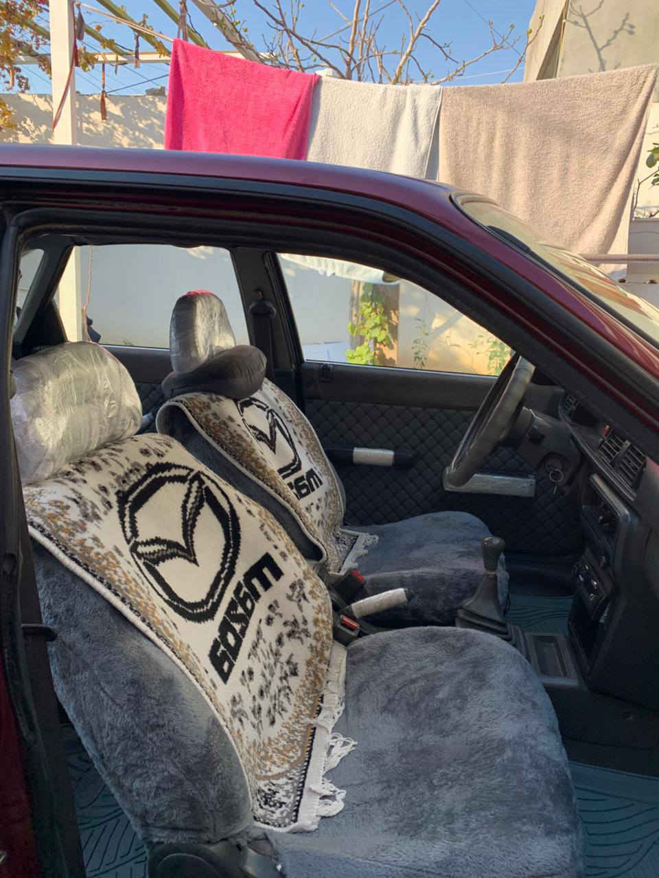 مازدا 1991
مەكینە هەشت و بەخ ٤ جام كارەبایی ئاوێنە كارەبایی 
سەنەوی هەتا ٢٠٣٠ نوێیە هەزە هەتا مانكی 11 ی 2026
یەك جاملخی پێشەوە لای سەكنی گۆراوە 
جەمپەكی خەفیفی پێشی هەیە ئەویتر هەموی بەشەرت گێڕ مەكینە كارەبای هەمو بەشەرت 
سەنەوی بەناوی خۆمە
تەحویل بڕانەوە هەموشتی بەشەرت 
نرخی 39 مەجالی تێدایە
*********** أربيل, العراق
