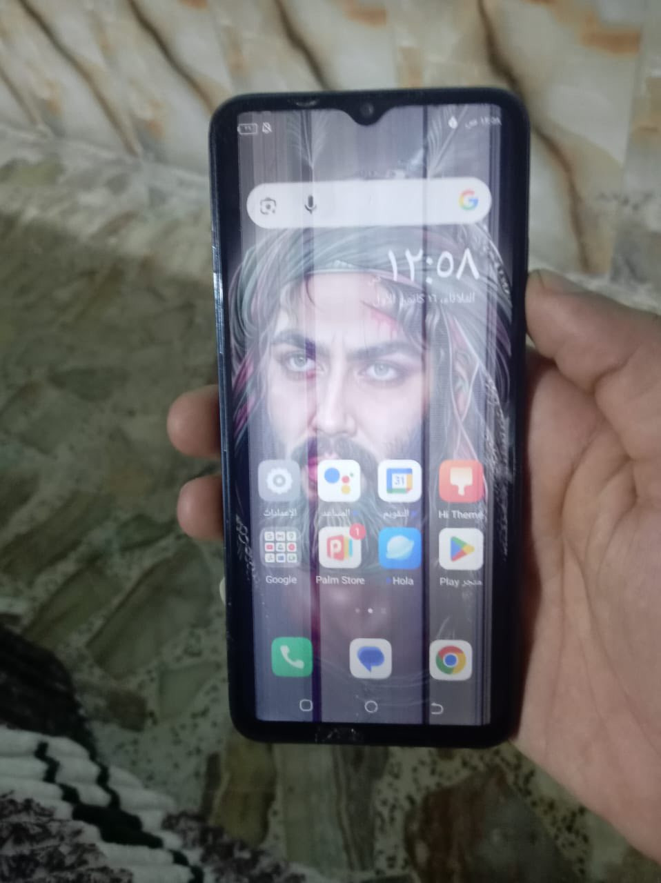 جهاز ايفون ٧ بلاص ذ١٢٨ وبطاريته ١٠٠ وكله شغال بصمه سيمكارت جهاز نضيف مال بيت فقط الضهر كدامكم 

وجهاز ثاني تكنو سبارك ١٠ بطاريته ٥٠٠ وذ١٧٩ كله شغال بس شاشته بيها خطوط بيض مامأثره ع لمس يلمس طبيعي يحتاجله بس شاشه الي يريدهم يتواصل وياي واتساب توصيل ماعندي  ***********
