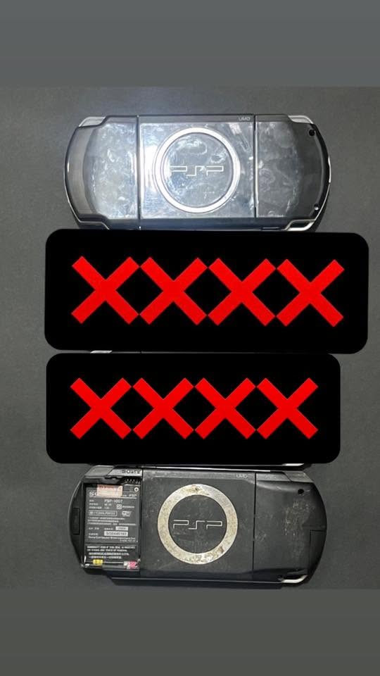 السلام عليكم
جهازين psp للبيع 
الله يخليك اقرا المنشور قبل لا تراسل 
❌❌الاسعار ثابته و كلها قفل و من الاخير❌❌
و الي ياخذهن ثنينهن اداريه بالسعر
١- psp 3000 
الجهاز نظافته ٩/١٠ نظيف جداً بيه خطوط بالشاشه (الخطوط بالشاشة الرئيسية يعني مو البرا مشخطه) فوك ما مأثره على اللعب الجهاز بدون شاحنه (جهاز و بطاريه و رام ٤ فقط)
السعر ٧٠ الف

٢- psp 1000 
الجهاز نظافته ٧/١٠ بدون قبغ بطاريه و بدون بطارية و بدون شاحنه (الجهاز شغال بدون اي مشاكل)
السعر ٤٠
‎الاسعار ثابته و مابيها مجال
للحجز *********** واتساب
موجود توصيل
