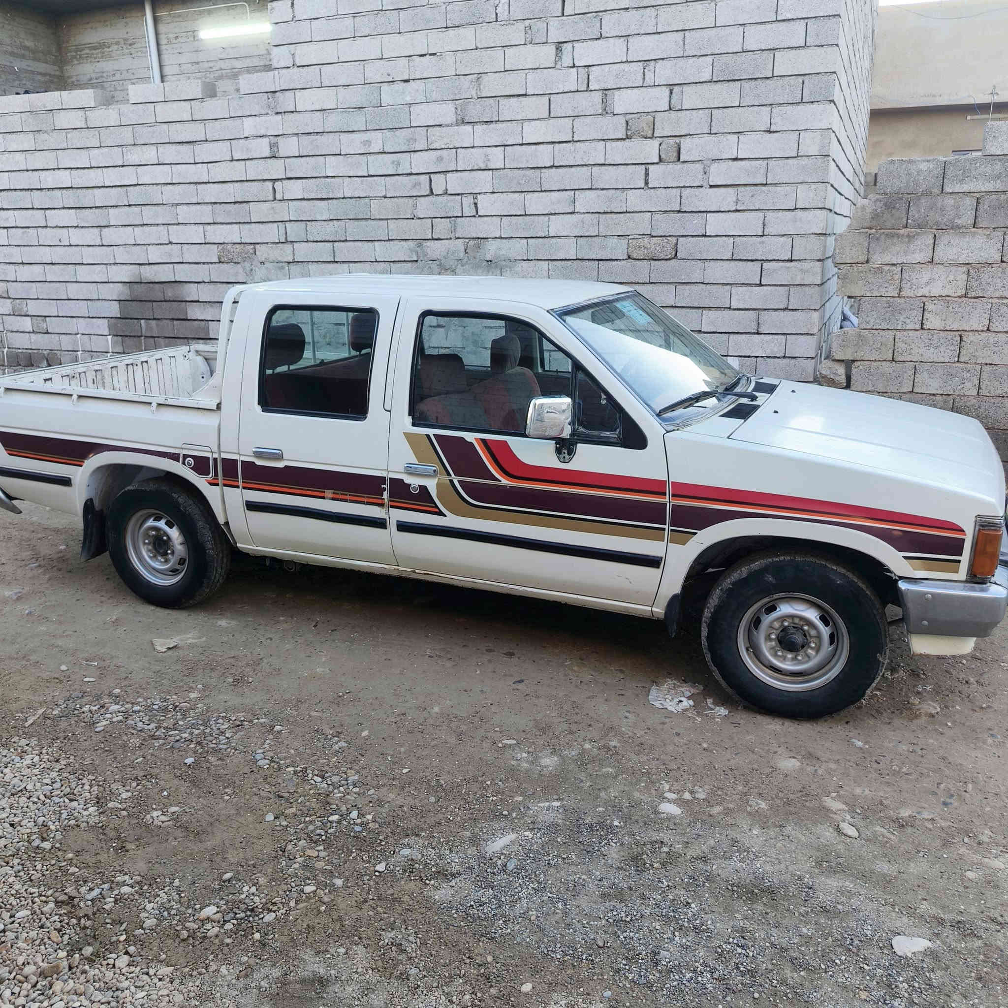 بيكم نيسان دبل 1988
تدفئه موجود 

تبريد يرادله شي بسيط 

الكير نظيف

المحرك تعميره جديد

الكابريته نسيان اصلي

كاربون موجود 

وماعليها غرامة 

والسيارة نظيفة كما في الصورة 

. المكان  ـ موصل ـ بادوش 

السعر 53 وبي مجال بسيط  

والي يريد يستفسر يتصل على هذه الرقم ( ***********)
