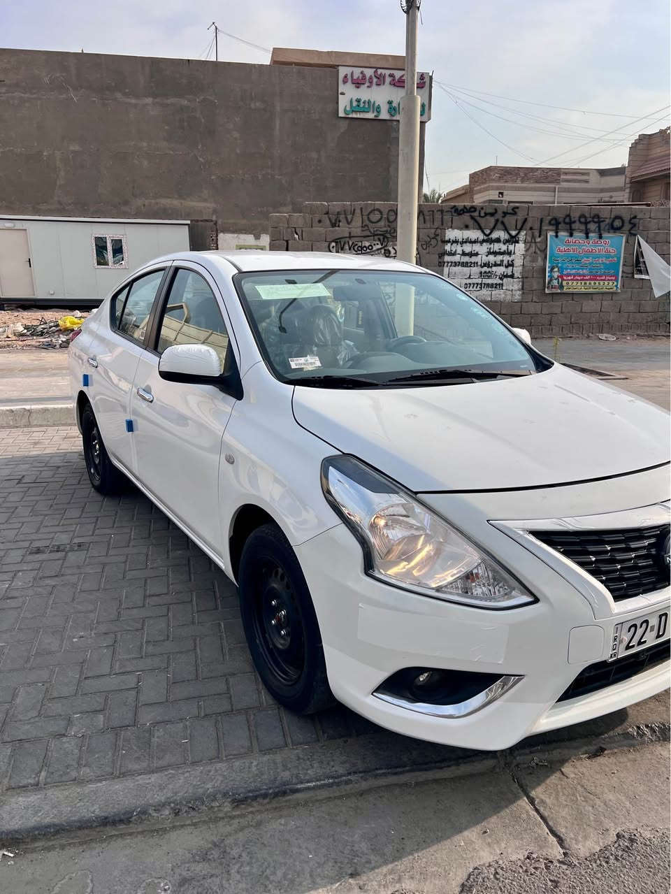 نيسان صني هندي بليته زركه 2024 بسم شركه المجره سياره حديده كلش ماشيه قليل مكينه كير حداديه كله جديد عنوانها البصره الرقم*********** 
السعر ب129$ بيها مجال قليل البصرة, العراق
