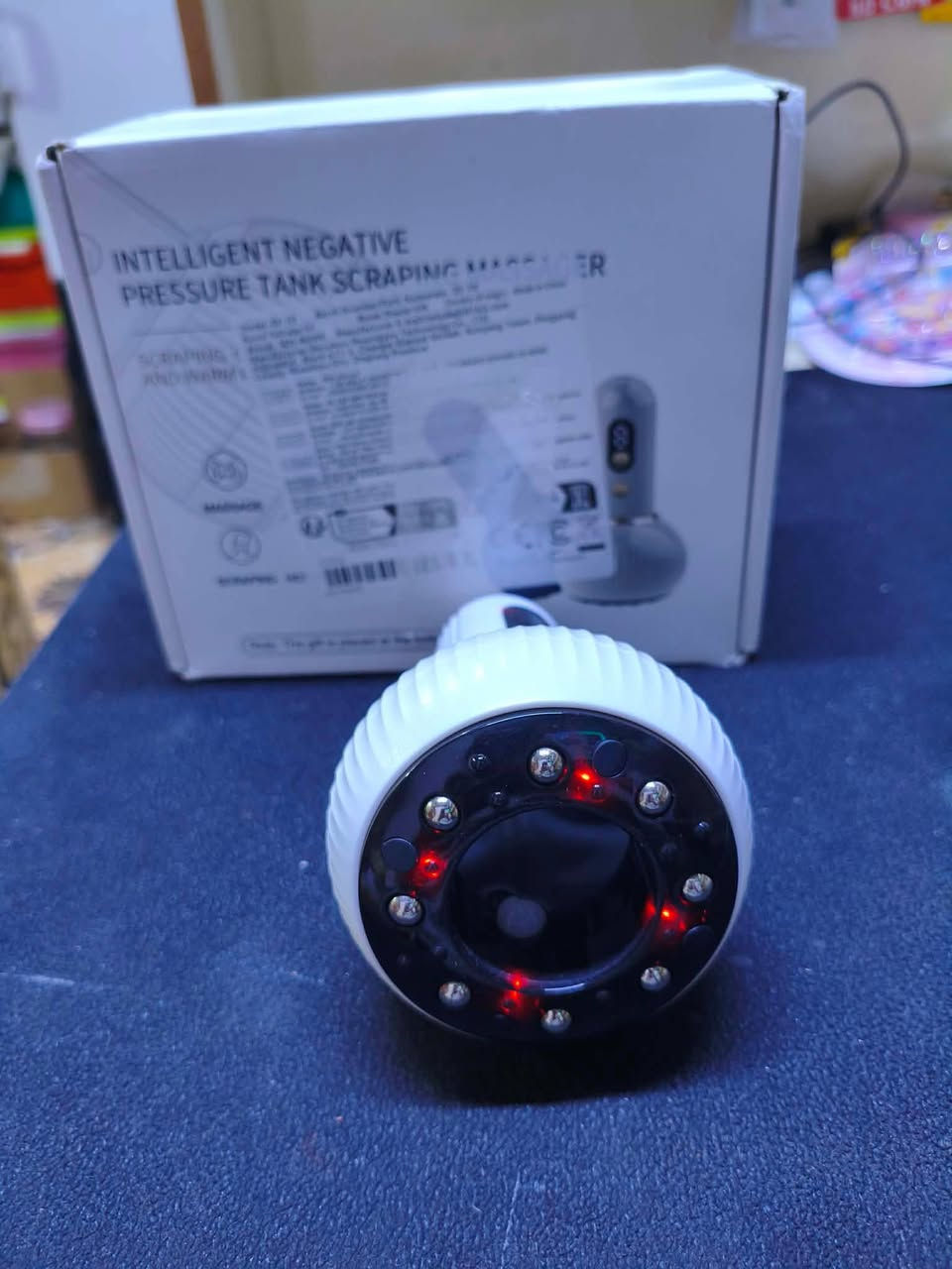 8 ع اول تم 
جهاز حجامه وتدليك. شحن


**إذا كنت صاحب هذا الإعلان وتريد حذفه لأي سبب، رجاءا أرسل رسالة إلى الدعم الفني**