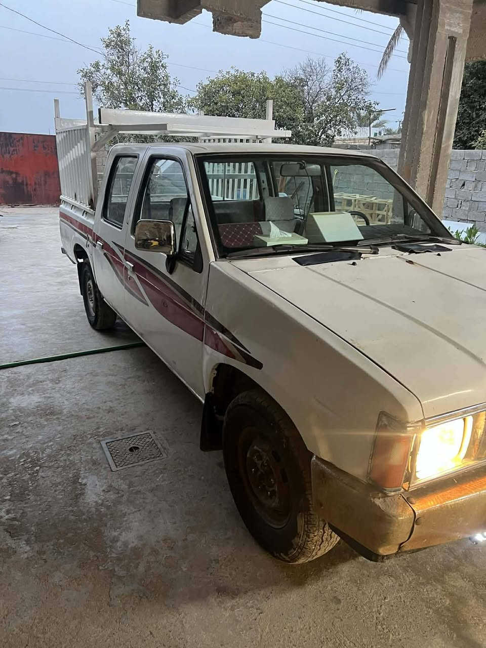 السلام عليكم نيسان ١٩٩٢ للبيع رقم بغداد باسمي سنوية لل ٢٠٣٠ رقم انكليزي صبغ حزام جمالية كير جديد محرك لا تنقيص ولا تبخير ومثل ما موضح بالصور السعر ٤٦  ***********
