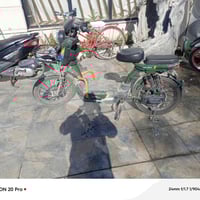 دراجه شحن كلشي شغال بس نمره مال سرعه يضل ثابت عله 2 دراجه راد بس تنظيف...