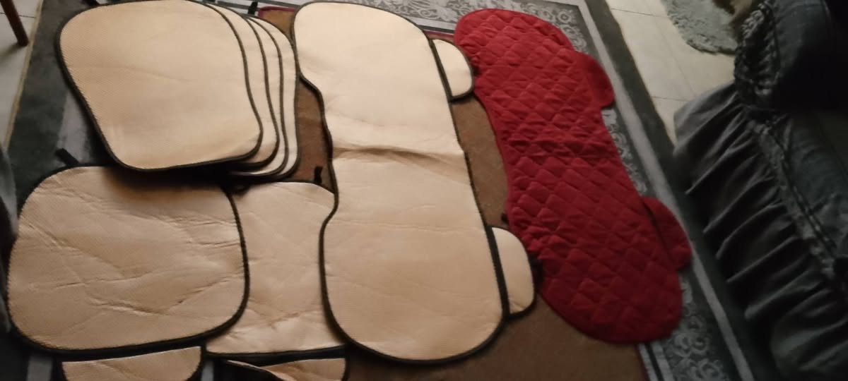 السلام عليكم 
غراض نيسان سني للبيع قيم واخذ 
دواسات جدد بجيس عدد 2
فرشت صندوك مشمع تفصال 
تغليف كشنات مستخدم 
كبات تاير مستخدم 
واني بلخدمة قيم واخذهن 
***********
مكاني بغداد بغداد, العراق
