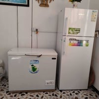 ثلاجة و مجمده مع تيبلام العنوان المهندسين الاتصال على الرقم07808789698...