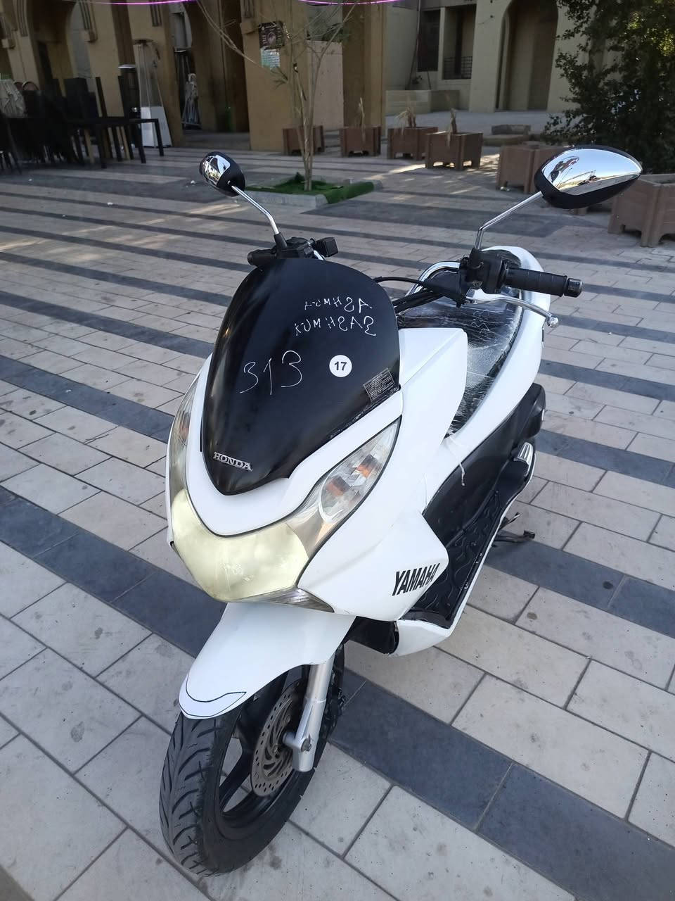 للبيع دراجه pcx ياباني الاصلي نوزل خطين ستان كهربائي حساس ازدحام دراجه جديده  حساس شلعه معدل خير من الله دراجه تتعب تكول جديده مال جناي  مكان بغداد الكرخ السعر مليون و 450وبيهه مجال والاستفسار  ***********
