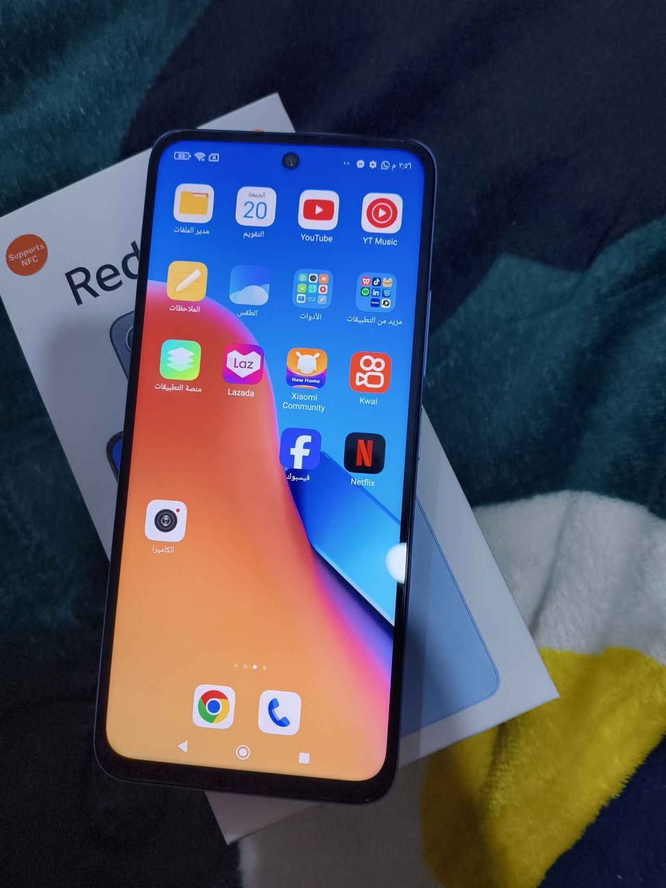 ريدمي 12 جديد كلش 

ذاكره 256 رام 8+8

معالج ميديا تك جي 88

كامره 50

بطاريه 5000 النجف, العراق


**إذا كنت صاحب هذا الإعلان وتريد حذفه لأي سبب، رجاءا أرسل رسالة إلى الدعم الفني**