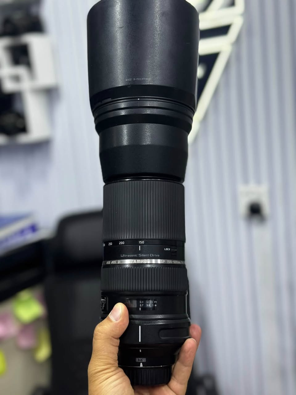 #daste_dw_مستعمل
——————————-
#Tamron lens SP 150-600mm F5-6.3 VC DI
For nikon 
Clean 90%
875.000 الف


**إذا كنت صاحب هذا الإعلان وتريد حذفه لأي سبب، رجاءا أرسل رسالة إلى الدعم الفني**