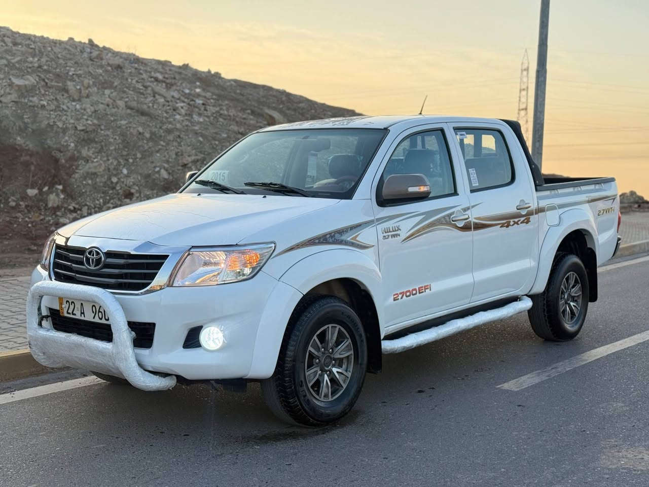 #بیع سریع 

﷽

‎‏‎💎⚜️للبیع

‎‏‎‏⚜️ TOYOTA HILOX⚜️/
2014

تویوتا هیلوکس
مودیل 2014
سعودي درجه 1 
بطل 
ابيض ثلجي
فوول مواصفات 
كير اوتوماتيك 
دبل اكسل
حساس امامي خلفي
داخل صاج
كاميرا
تحكم ستيرن
مراية كهربائية 
ويل كروم
هوك
بلاجكتور
جام خلفي سكة
سيارة بدون صبغ 
بي مكان تعديل بارد
مكان كارت صغير
بونید مبدل بیلادی 
يعني بي مكانين فقط
سيارة بدون صبغ بدون حادث
سيارة حيل حلو علي وضع شريكة
رقم سنوية  كلة جديد لحد 2028
رقم رباعي 
كير محرك تبريد صدر اكسل كهربائيات تحويل غرامة وكالة كلة بشرط
سيارة ربع دينار مابي مصرف
محرك مامفتوح بشرط 
بدون صوت بخار

سعر : 215

***********
***********بی واتس اب 

مكان : چمچمال شمشمل, السليمانية
