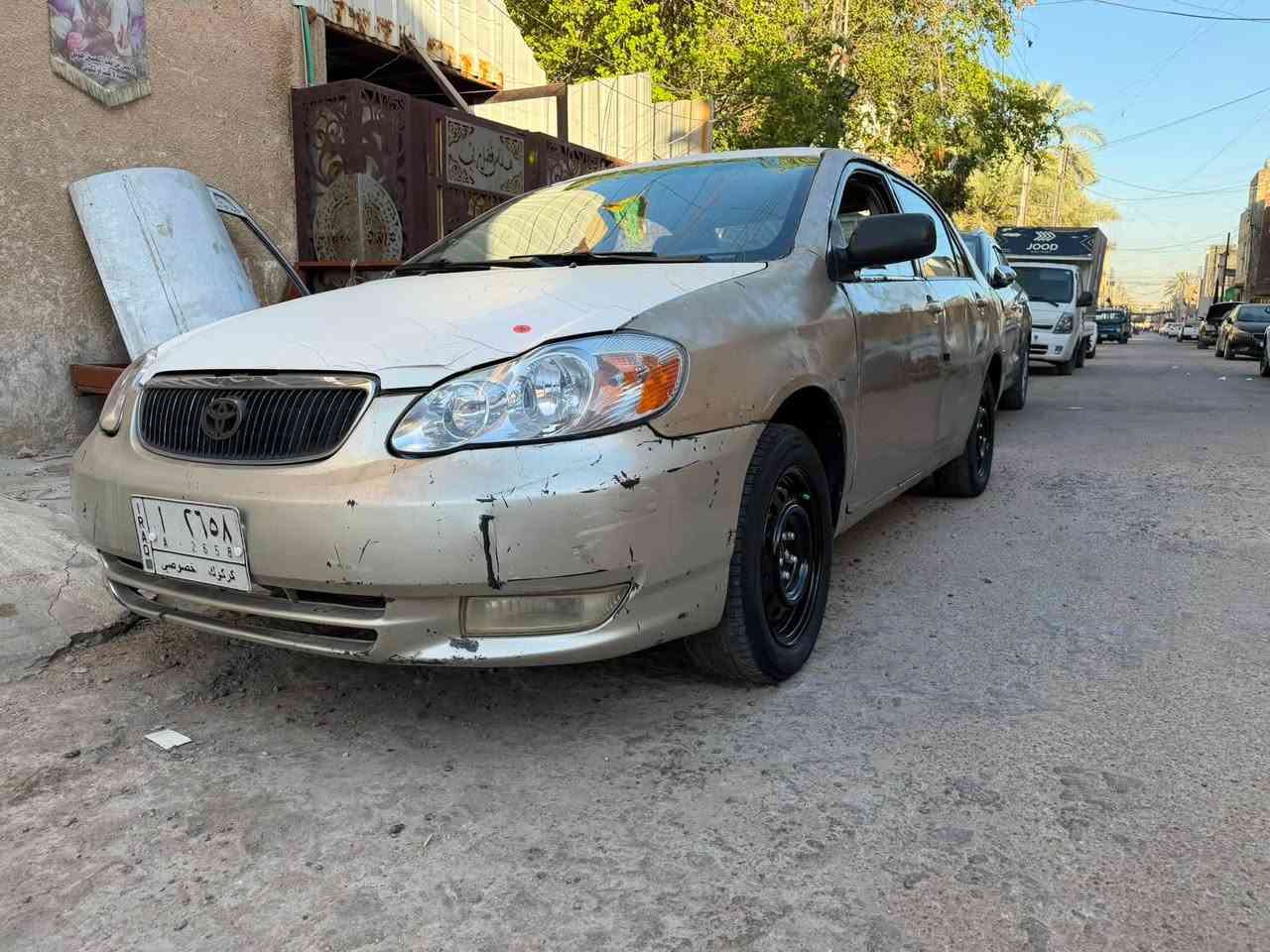 للبيع بسعر مناسب 37 ورقه
كورلاه 2005 نحله سياره مصبوغه عام وجارده حالين سياره بيه نواقص بسيطه مشط يذب دهن ومحرك وتبريد كامل بس كمبريسر بي فطر محرك بي صوت ابطاله خفيف هاي نواقصه بقيت سياره كامله شوفت عينك رقم كركوك مشروع وطني سنويه 2028 تحويل مباشر سعره 37 وبيه مجال للاتصال ***********  عنوان بغداد شعب
