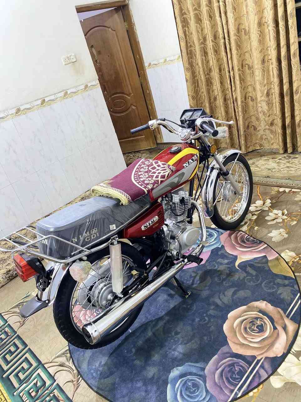 السلام عليكم ...❤️... نامه  متياز موديل 2025  شبه شلامجه لون مميز اوراق صارله شهر    
 من طالعه من المعرض جاهزه دراجه مكفوله كفاله عامه  العنوان كربلاء المقدسه قرب مستشفى الكفيل رقم {***********} السعر 750 وبيه مجال …❤️...✨
