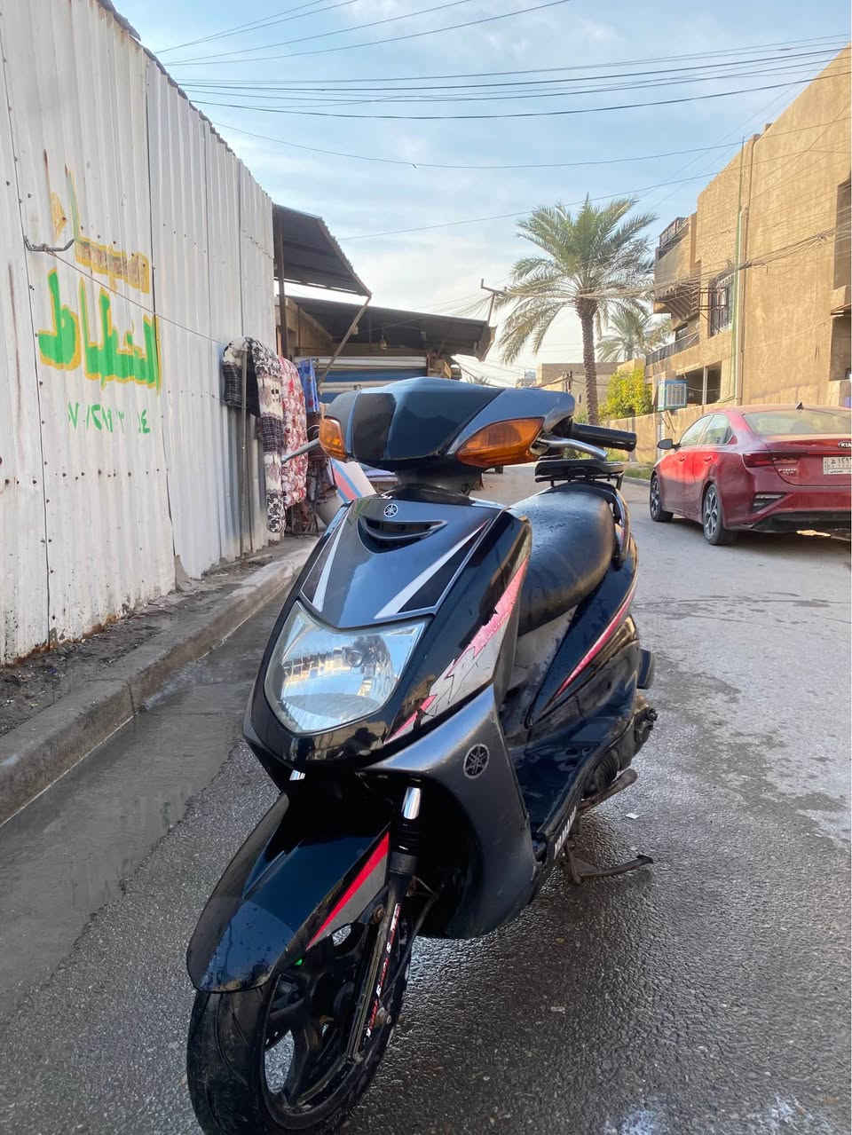 السلام عليكم دراجه سكنس 140 دراجه جديده مكينه بلاد خرسه كفر بلاد ختم واحد كهربائيات كامله جاهزه من كلشي  اوراق كامله المكان بلغزاليه 
السعر 450 الرقم *********** بغداد, العراق
