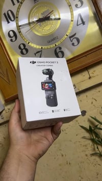 مستعمل فقط ساعه واحده آخت الجديده يعني   CJI OSMO POCKET 3 CREATOR COM...