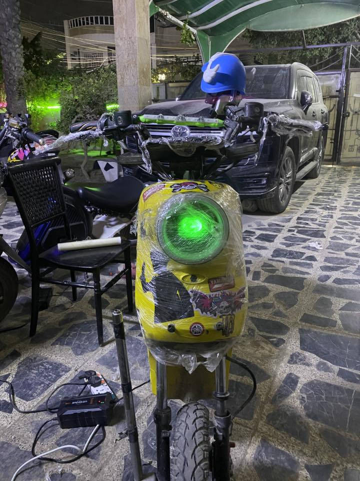 سلام عليكم
دراجه ارتسعه موصفات. نضام بك ونضام بارك بطاريات جديده شرط فحص ملف جديد 1200واط حقيقي 
سعر 350
وبيها مجال
شراي هلابيك 
دراجه خير من اللّٰه نضافتها مبينه
هورن ابلادي
4سرع عداد 99
حقيقي 70
رقم لتواصل ***********
عنوان بغداد الاعظميه شارع المغرب
