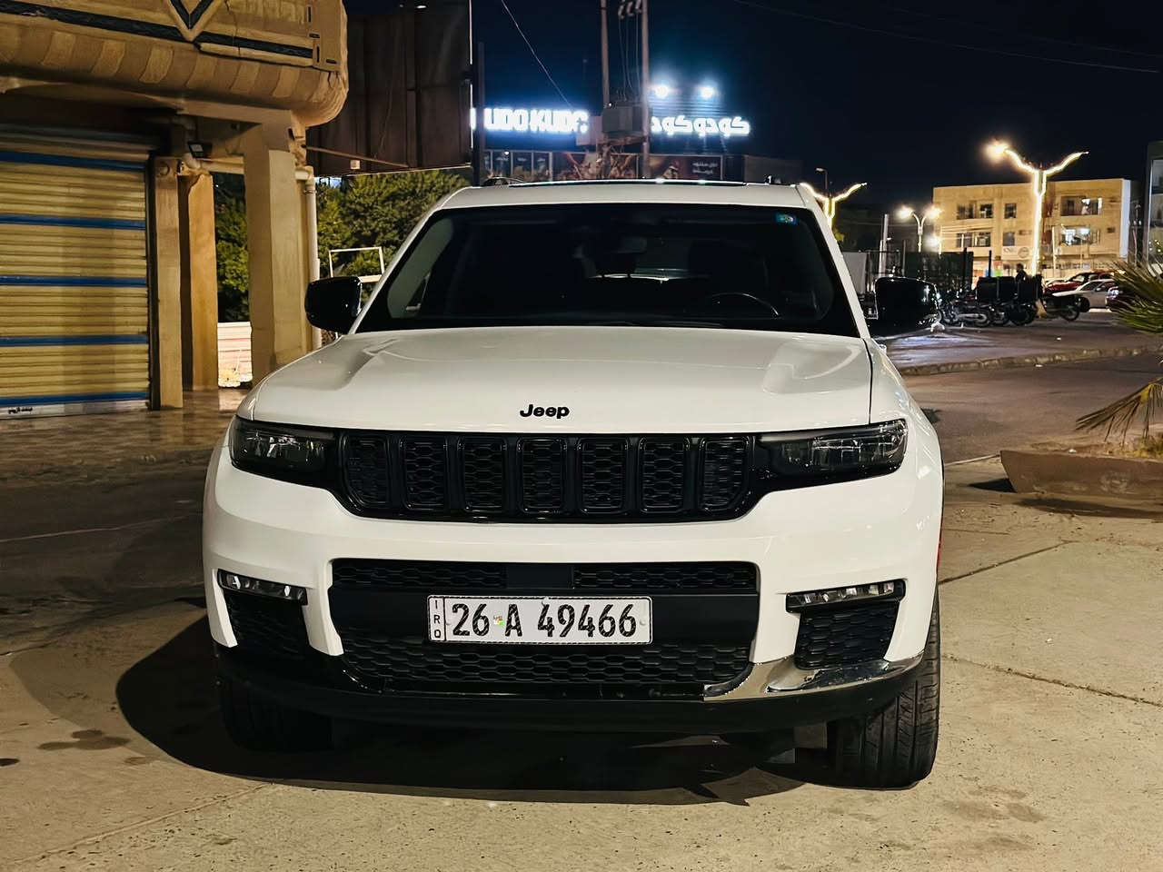 Jeep  2023
جيب 2023 

بلاك توب / وارد امريكي  ضرر نص جاملغ وبنيد 

V6 - 3600 

عدد المقاعد 7 

 قطع تبريد 3

رادار امامي وجانبي

تحديد مسار 

نقطة عمياء 

هيترات بالكراسي وبالستيرن

شاحن واير ليست

داخل جلد

صندوق كهرباء 

  

تشغيل عن بعد 

4 جامات تحكم عن بعد

السيارة جديدة جداً 

رقم صلاح الدين 

العنوان : تكريت

هاتف : ***********

