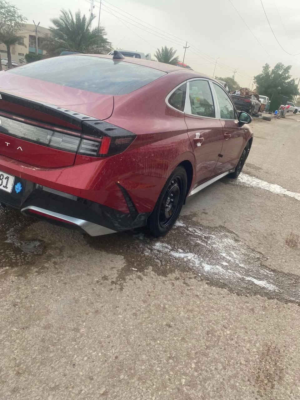 السلام عليكم سوناته موديل 24رقمً قادسيه
وارد امريكي محرك 2500حادثه جاملغ وبنيد وبيه جاملغ وره صوب قبق البانزين مرجعي بارد سياره جديد ماشيه 10تالاف 
جاهزه كلشي معوقين وكاله عامه اسويلك سعره 170بيه مجال قليل رقمي ***********
