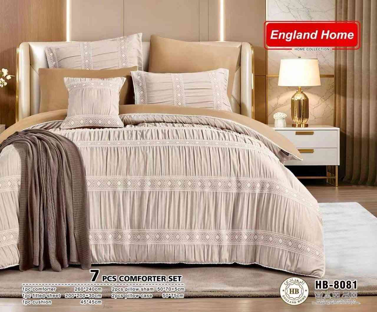 لحاف النفرين البوهيمي من ماركة انكلاند هوم اجة من جديد بعدة الوان 💛
كوالتي عالي جداً جداً بالحقيقة احلى بعد من الصور 💝 
يتكون من 7 قطع 
لحاف + جرجف (قياس خاص) + وجه مخدة عدد 4 + وجه كوشة عدد 1
مطابق للصورة 100‎%‎ 
السعر 63 الف

موصل / حي النور قرب جامع المصطفى ( مفروشات الحاتم )
للتواصل والطلب داخل الموصل فقط
 *********** يتوفر واتساب ايضاً

#h_m_houses_cleaning⁩
