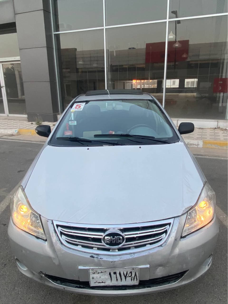 BYD G3 2013 
خوار هه موو بازار 
٢٣ $ معامهله بلاششش
گير و مه كينه كرولا 
گير ئوتوماتيك 
فول موصفات 
سلايت 
ناو زه رد
ئاوينه كاره با
لايت عه ده سه 
جوار جام كاره با
قفل مه ركه زى 
ته بريد كامل ئه شياى پيوه يه 
گيج ئه ليكترونى 
جوار تايه و ويلى لوك 
گير و مه كينه به شه رت
سه ياره كه ره قه م بغداد حاسيبه ى له گه لايه 
به شه رتى ئه وه ى مالى كه س نه بيت 
پاره ى كه سى تيا نه بيت 
موس و براوه به شه رته 
ده عمى دواى هه يه 
شان و سه قفى وه ك شوشه وايه هيجى پيوه نييه 
سه ياره كه زور مه زبوته 
كاره بايات كامل ئيش ئه كات 
بانزين هه ر ناخوات  مالى فه قيره 
پاره ى ئؤپليكه 
سعرى ٢٣ $ معامهله يه كى برايانه 
ژم *********** واتساب
ژم***********
سه ياره كه له سليمانييه 
قيست  و قه رز و ئالو گؤر ناكه م 
موشته رى ته له فون بكه 
به نامه و كؤمينت معامهله ناكريت له گه ل ريزم السليمانية, العراق

