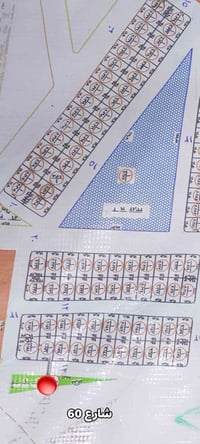 قطعه ارض للبيع  رقم القطعه 20156  مساحه  250 م مطله ع حديقه  وشارع 60 ...