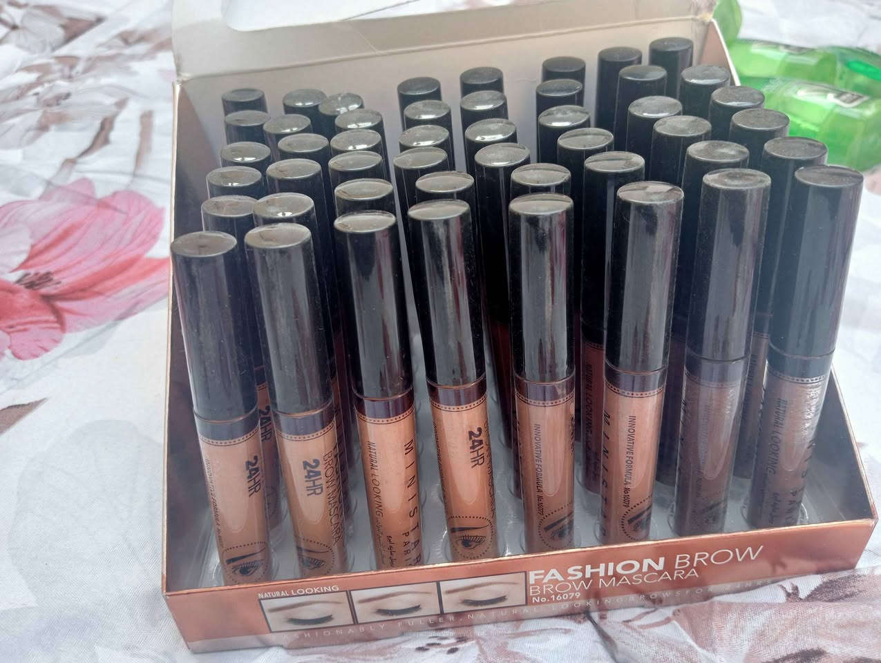 تصفيه بسبب ضروف شخصيه  مستعجله درزن صبغ اضافر 24قطعه 
درزن حمره 24قطعه 
درزن مسكارا حاجب 24قطعه  بسعر 35الف فقط وكلهن نوعيه جيده ولا اكسباير ولاشي ماصارلهن شهرين مشتريتهن   وتوصيل لكل النجف 3الاف . النجف, العراق


**إذا كنت صاحب هذا الإعلان وتريد حذفه لأي سبب، رجاءا أرسل رسالة إلى الدعم الفني**