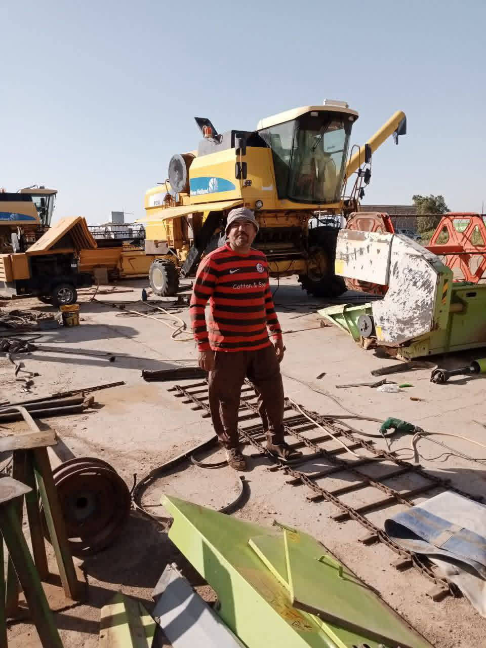 سلام عليكم
كادر عمل ادامة حاصدات نيو هولند كلاس وفوركسن وجوندير كافة الحاصدات الزراعيه 
صيانه من الجنوب الى الشمال والادوات الحتياطيه يريد عليه يريد علينه والاستفسار اكثر اتصل ***********///***********///***********مكاني واسط ناحية الشحيميه
