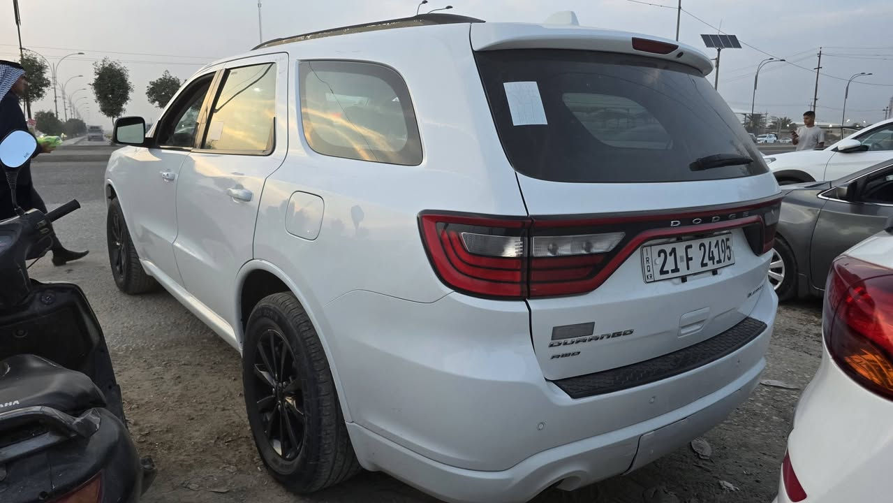 للبيع
دورنكو٢٠١٦ 
مواصفات لمتد ..
 بدون فتحه 
٦ سلندر
تحكم كامل
كشنات جلد 
تدفئه كشنات وستيرن
فور ويل AWD 
وضعيات كشن ميموري
كاميرا دوارة
السنوية لحد ٢٠٢٨ 
تحويل مباشر 
تبريد ٣ قطع 
الجاملغ الايسر تبدل اصلي وكاله نفس اللون اثر طخه بسيطه
باقي المواصفات معروفه 
صورة حادث امريكا مرفقه 
السعر ٢١٠ وبي مجال( تم تخفيض السعر للاستعجال)
مكان السياره بابل 
***********
