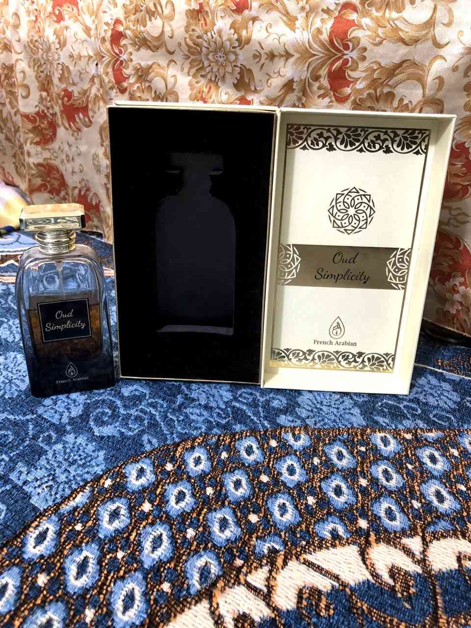 عطر عود اورجنال ثباتية اكثر من ٣٠ ساعة مستخدم منه ٤٠% سعر ٧٥ بغداد مدينة الصدر حي الاكراد قطاع ١٨ لايوجد توصيل ... ***********

