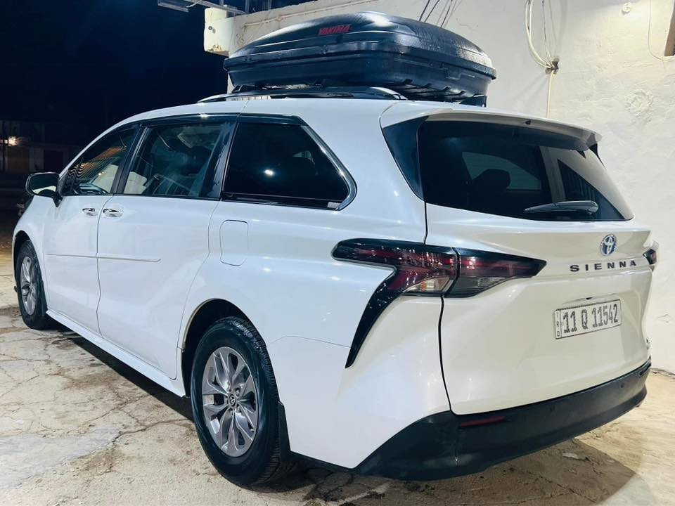 السلام عليكم للبيع
2023 Toyota sienna hybrid 
2023 تويوتا سينا هايبرد XLE

السيارة ترقيم وهزة كله جديد 
باسمي تحويل مباشر 
السيارة فول مواصفات وكامله من كلشي 
لون ابيض صدفي
جميع المقاعد كامله 

ماشية 41,500 mi
الضرر جاملغ وباب كلير فقط من اميركا 
ايرباك برده فقط
السعر 28,500 $ بي مجال بسيط 
للاستفسار على 
***********
