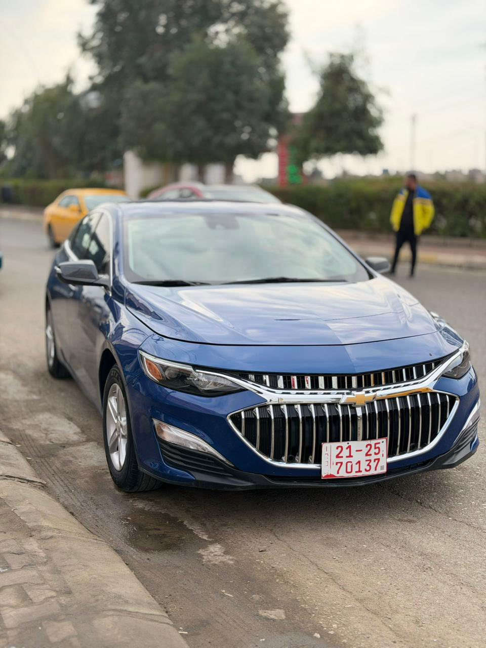 ماليبو ٢٠٢٣.  بجم امامي خلفي كبس
صبغ  جاملغ امامي و باب سكن. و جاملغ خلفي. بدون دواخل ابد. 
ارباك طاك مرجع شركه. 
كاتي. سياره تترقم شمالي 
مكان سياره كركوك 
شرط ترقيم. 
***********
