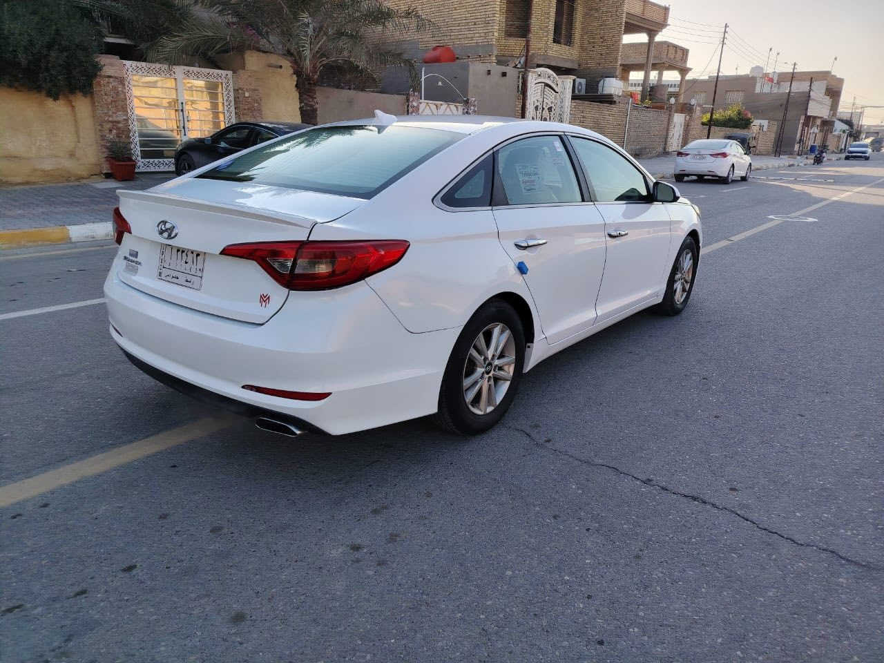 سلام عليكم سوناته موديل 16 وارد مريكي بيه جاملغ مامي تبديل بدون دواخل وبيه قطعتين صبغ اثر تكشير سياره جاهز من تخم تاير حداد مامي خلفي مكينه وكير مكفولات مكان سياره بواسط سعر 105 رقم تلفون ***********
