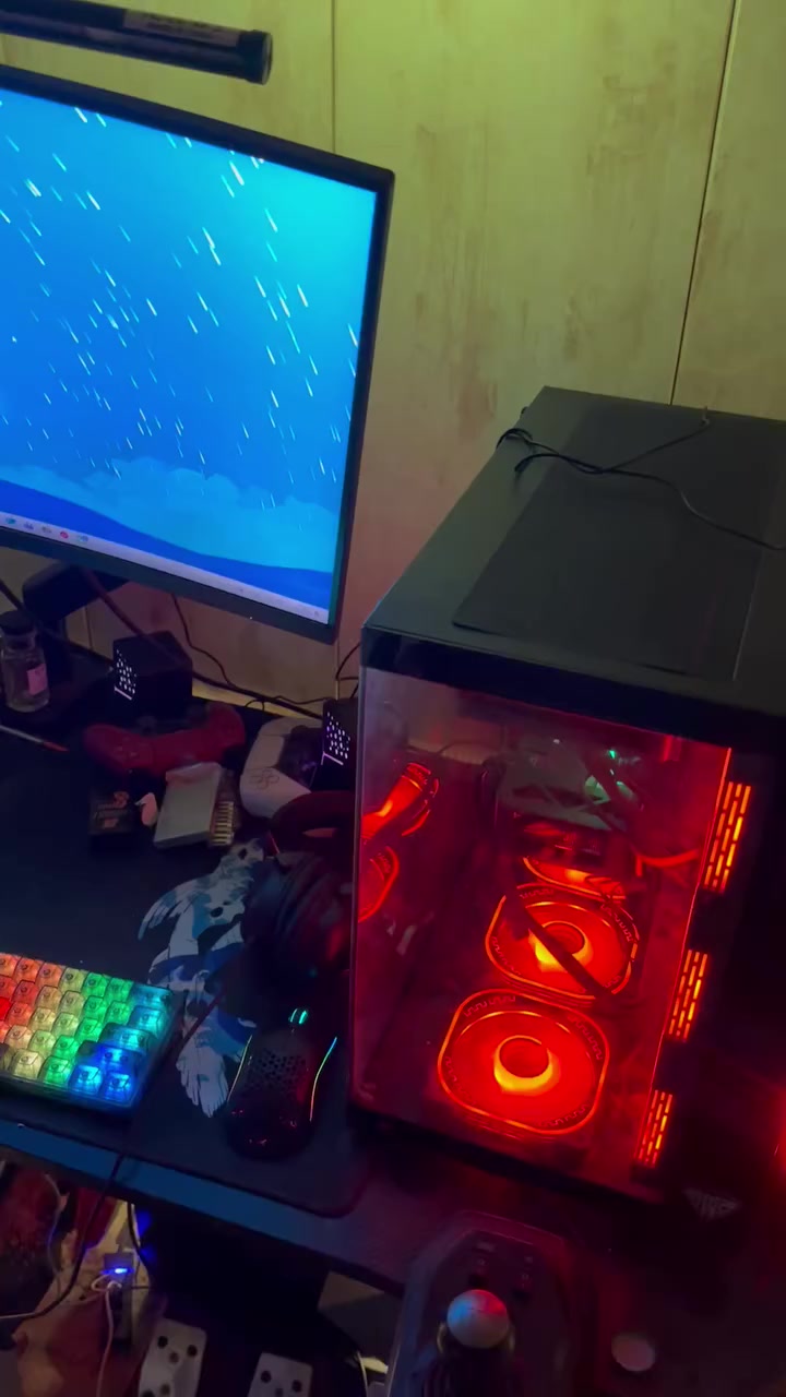 15-12400F
M.B H610M-K ASUS
RAM 16GB 8X2 3600MHZ RGB
T.FORCE
RTX 4060TI asus 8GB
M.2 1T LAXAR
P.S 600w pr 650w
CASE 6 FAN RGB
مع تبريد مائي ابو شاشة 
هارد SSD واحد تيره 
وثاني HDD 512
هاي فقط مواصفاتها 

ووياها شاشات عدد ثنين
الاولى من شركة AOC 240hz
MoNITOR 60hz الثانية من شركة
27inch curveثنينهم 
وميز قيمنق
ويدات ps5 اصلية عدد 2
وماوس قيمنق قلوريس موديل ٥
كيبورد قيمنق RED Dragon سوجات
مغناطيسية RGB
سماعة هايبر اكس محيطية
مع سماعات خارجيه 
مع اضاءة مونتر جهتين 
السعر مليونين 300الف مكاني بغداد صليخ 
تواصل ع رقم *********** واتساب او اتصال
