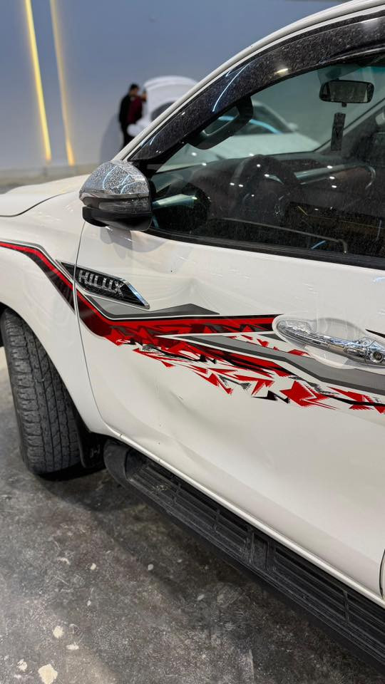 للبيع هايلوكس 2024 ساز (تبريد كشنات)
بعدهي داخلة ضمان الشركة

السيارة نظيفة جداً ما نازلة بر، استخدام شخصي فقط.
الممشى 32 ألف كم.
رقم مميز

بيها فقط هاي الضربه وماتصلحت

مكان السيارة: النجف.

للاستفسار والتواصل على الرقم
***********
