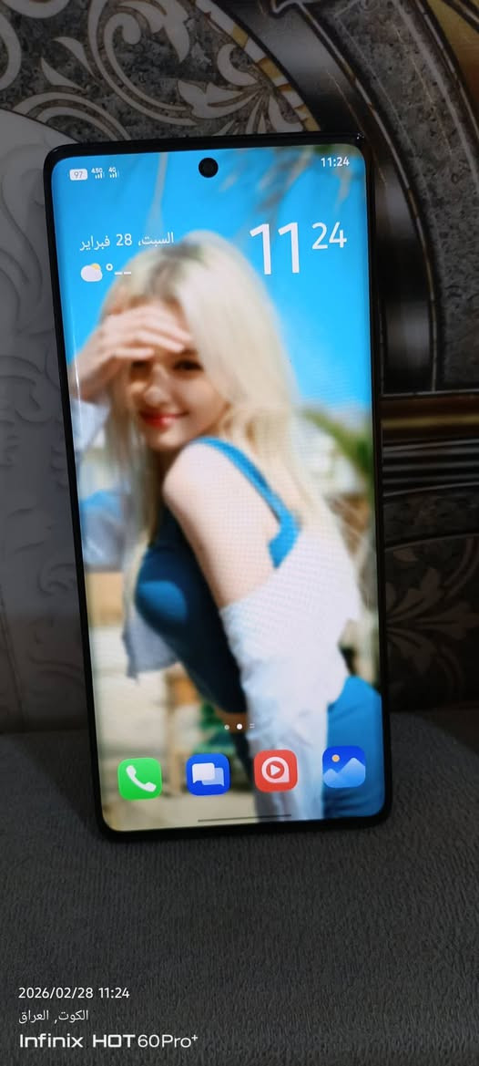انفنكس هوت 50برو بلاص /بدون ملحقات
ذاكره 256/رام8+8
بطاريه 5000
معالج هيلوجي 100/ببجي60فريم
دبل صوت 
دبل بصمه 
دبل خط ورام
جهاز مكفول من العطل وتصليح 
فقط بي طخات بشاصي موضح بصور
للبيع سعر 175وبي مجال قليل 
شراي يتصل  ***********
مكاني كوووت
