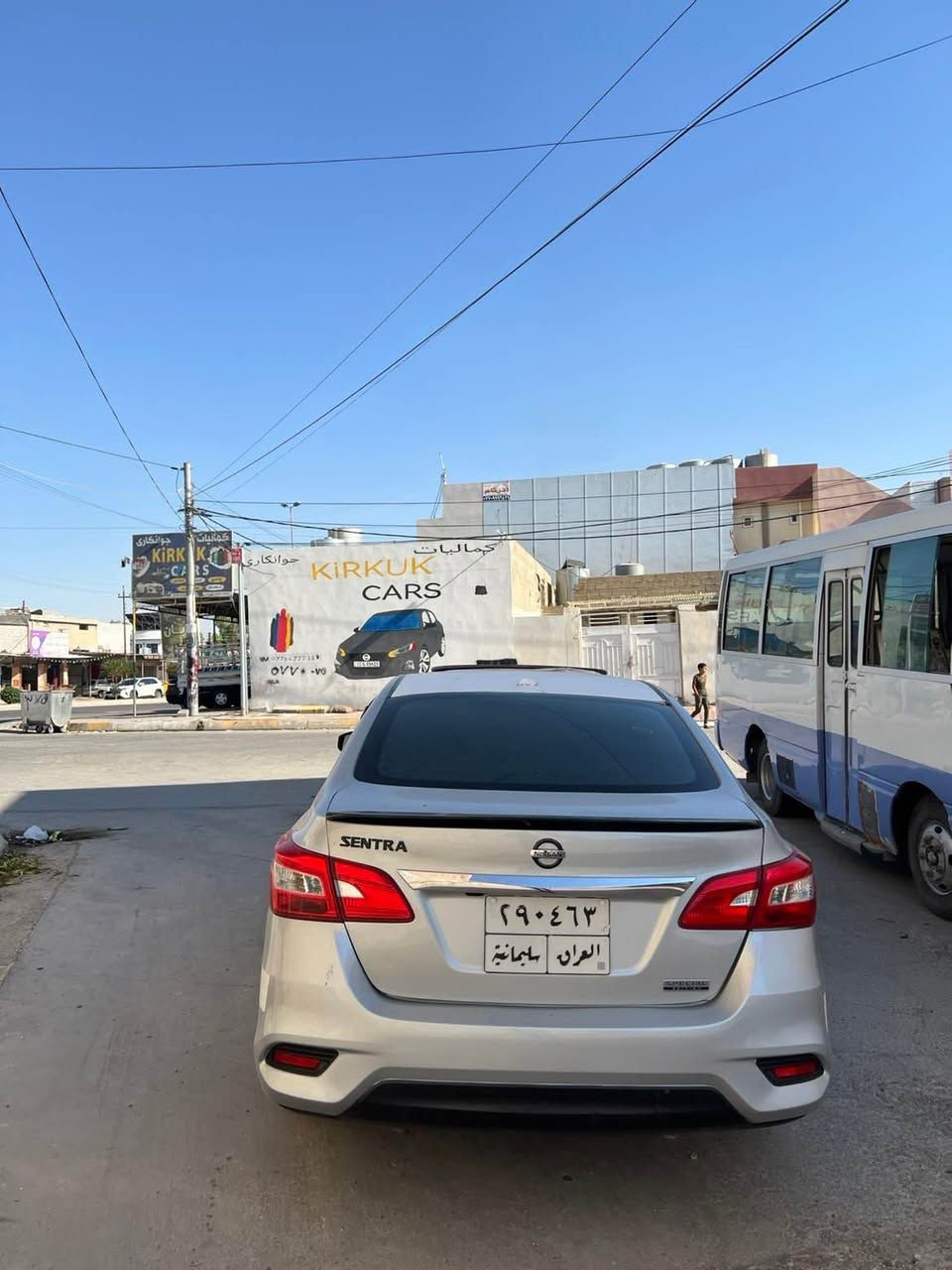سلام عليكم سينترا موديل ٢٠١٩ لون سلفر سياره موسفات فول فول سبيشل سياره حزام صبوغ بدون ضربه اي شي شرط كير محرك خير من لله ٤ تيرات و يل جديد شديت تبريد قلج❄️ سلايت بصمه تبريد لمس فول فول سياره روبع دينار مصرف مابي سنويه سنه ساقطه هزه براد جديد سياره بي غرامه ١٠ ورقه نزل من سعره و سعره ٩٣ شويه بي مجال مراوس حسب قناعه
***********
***********

سلام عليكم سينترا موديل ٢٠١٩ رنگي رساسي سياره كه فول فول سبيشل سياره كه حيزام صبوغ بي ليدان شرت كير و ميكنه ي اوكه تبريد و تاخم پيشي هه مووي تازه يه دينار مسروفي نيه سياره كه ١٠ ورقه غرامه ي له سه ره دواي معماله اي گرينمه وه سعري ٩٣ و مجالي كه م گورينه وه ش اكه م له سه ر دل گرتن بيت
***********
*********** كركوك, العراق
