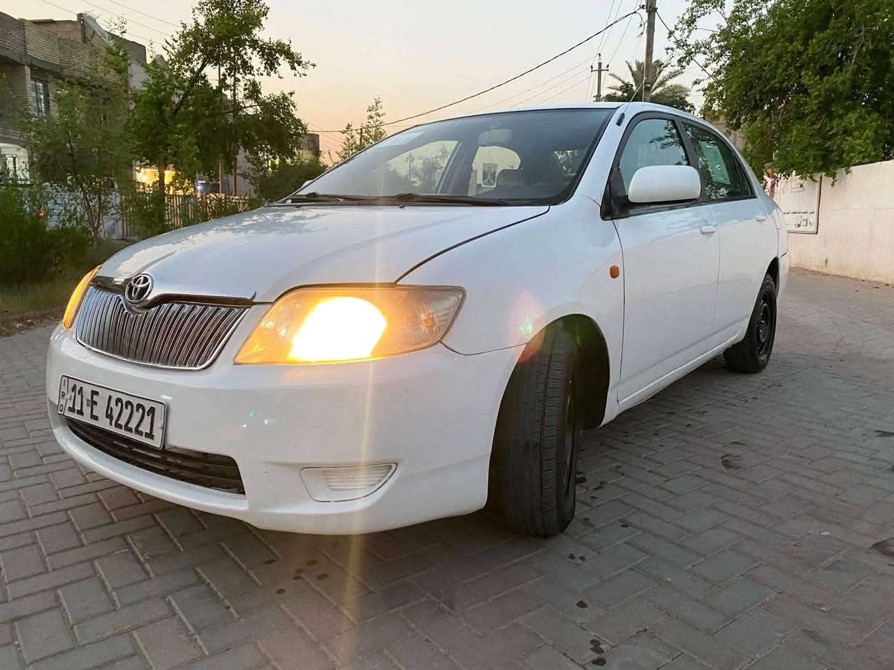 السلام عليكم
🔻تويوتا كورلا بيكاتچو 🎌🇯🇵
🔻موديل 2001 خليجي ١٨٠٠ 
🔻 سياره جاهزه منظومه تبريد كامله جديده قبل ايام مبدلها صدر جديد بريك ودسكات كامل كله جديد بلكات جدد والسياره صارف عليها مال جناي 
🔻مصبوغه عام اثر جراد للجماليه 
🔻محدث بچم امامي 2007
دوشمه ارضيه وكشنات جلد 
🔻 السعر 68 ورقه وبيها مجال شي بسيط امانه مكلفتني اكثر 
🔻العنوان بغداد الدوره 
***********
