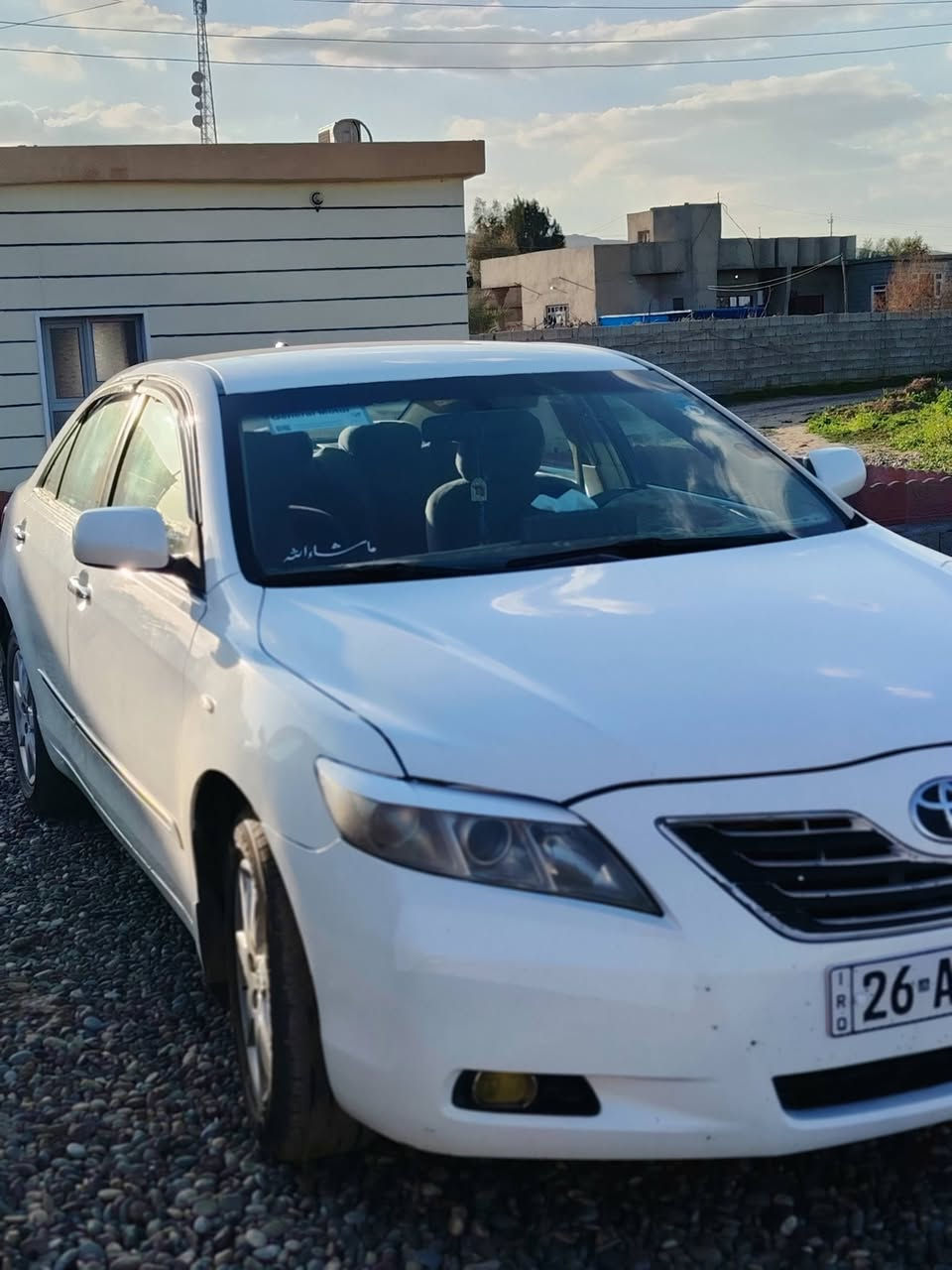 السلام عليكم مكلف بل نشر  كامري 2008 خليجي سنويه2029 رقم نگليزي  مصبوغه حزام   طخم تاير جديد  كير محرك شرط  تحويل مباشر   ثاني يوم  السعر 110وبيهه مجال المكان الشرقاط الساحل الايسر شاطي الجدر  الشراي يتصل عل رقم  ***********
