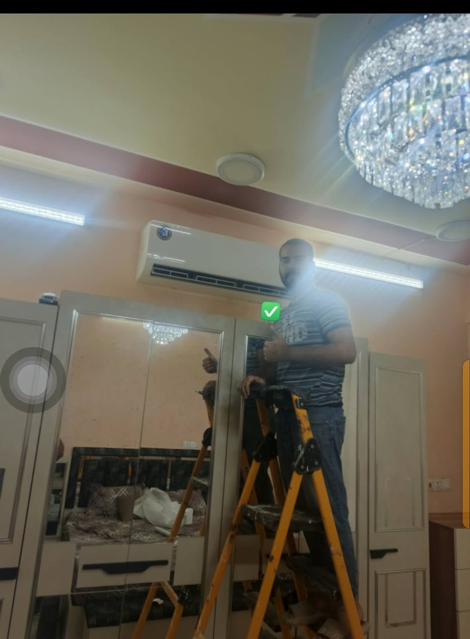 ورشه الهندسيه للتبريد متنقله في بغداد 🌐
لتنصيب وتركيب سبالت ❄️ وفتح سبالت ❄️ وغسل وتنظيف جميع انواع السبالت 💧 
«»«»«»«»«»«»«»«»«»«»«»«»«»««»«»«»«»«»
💥 جزء من اعمال ورشتنه على بركه الله 💥
-تم تنصيب مجموعه سبالت توسوت/كري/الوادي/ميديا/TCL/اوكس وفتح سبالت اخرى في مناطق شعله وحي جهاد وغيرها من المناطق ..

⭕لتواصل عبر الرقم :
📱*********** واتساب ✅ 
او مراسله الصفحه
