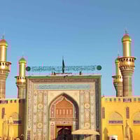 زيارة الكاظمية • بعد صلاة الظهر • التاجي سبع البور