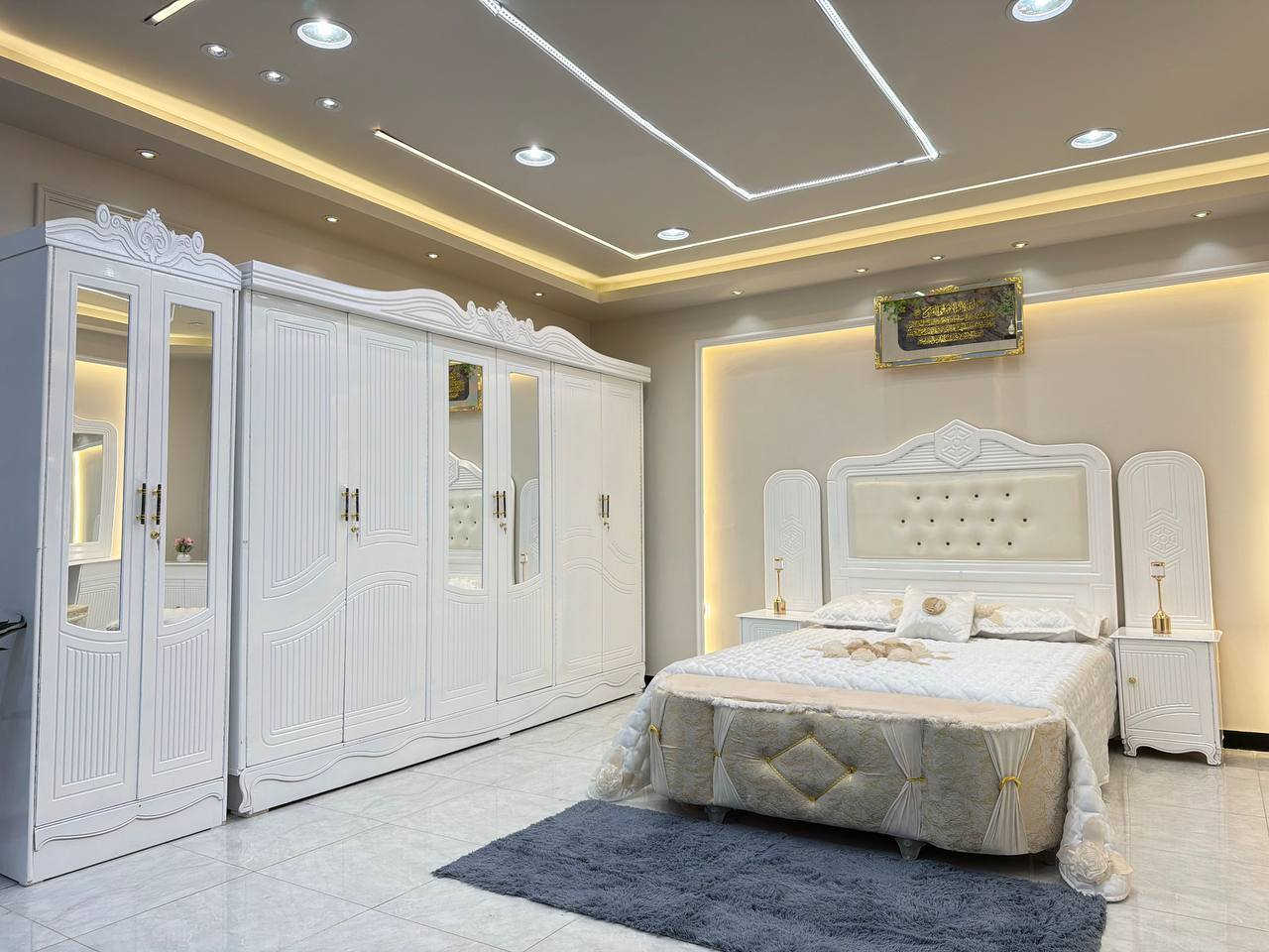 🔅تفاصيل الغرفة المرمري  ....
خارج ٤ملم ام دي اف 🔺
وداخل معاكس ٣ملم 
صبغ حراري  درجة اولى 

عدد القطع  ٧ قطع 😍
🔺1 //جرباية  قياس  ١٦٠ × ٢٠٠ 
🔺//ميز جانبي ايسر قياس ٥٠
🔺2// وميز  جانبي  قياس ٥٠
🔺3// زاوية ارتفاع مترين عرض ٨٠
🔺4// وميز بلازمه  
🔺5//وميز مراية ارتفاع مترين عرض ١٢٠
🔺6// وكنتور ٦ باب  ارتفاع مترين و١٥ طول ٣ متر و١٥

القطعه الثامنة حسب الطلب شازلون

(توصيل متوفر مع الشد) 🚖🚖


**إذا كنت صاحب هذا الإعلان وتريد حذفه لأي سبب، رجاءا أرسل رسالة إلى الدعم الفني**