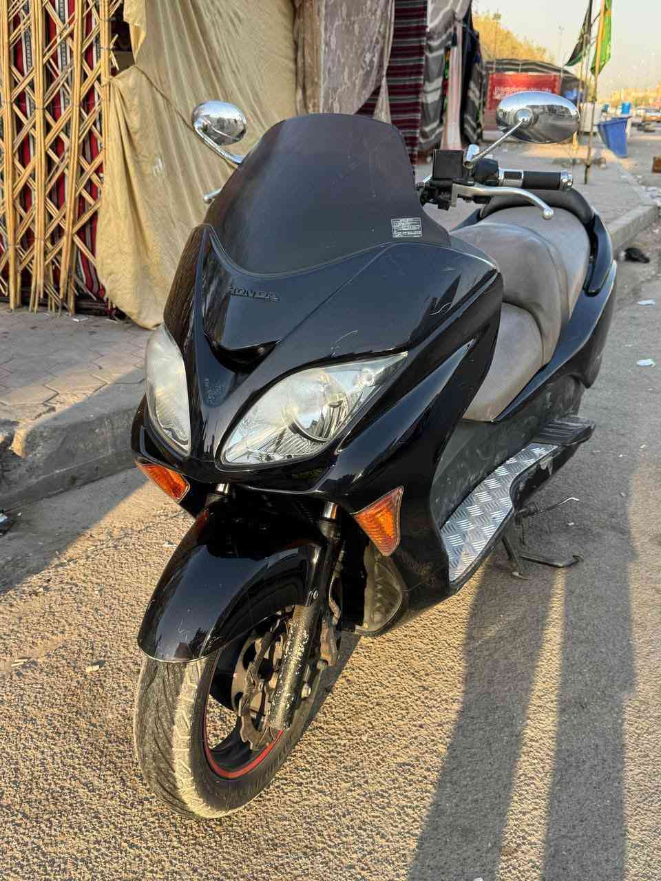 السلام عليكم دراجة للبيع نضافة 100%
مستخدمة شهر السعر مليون ومية وبيها مجال 
غير متواجد على الفيس
الاتصال برقم ‏‪***********
