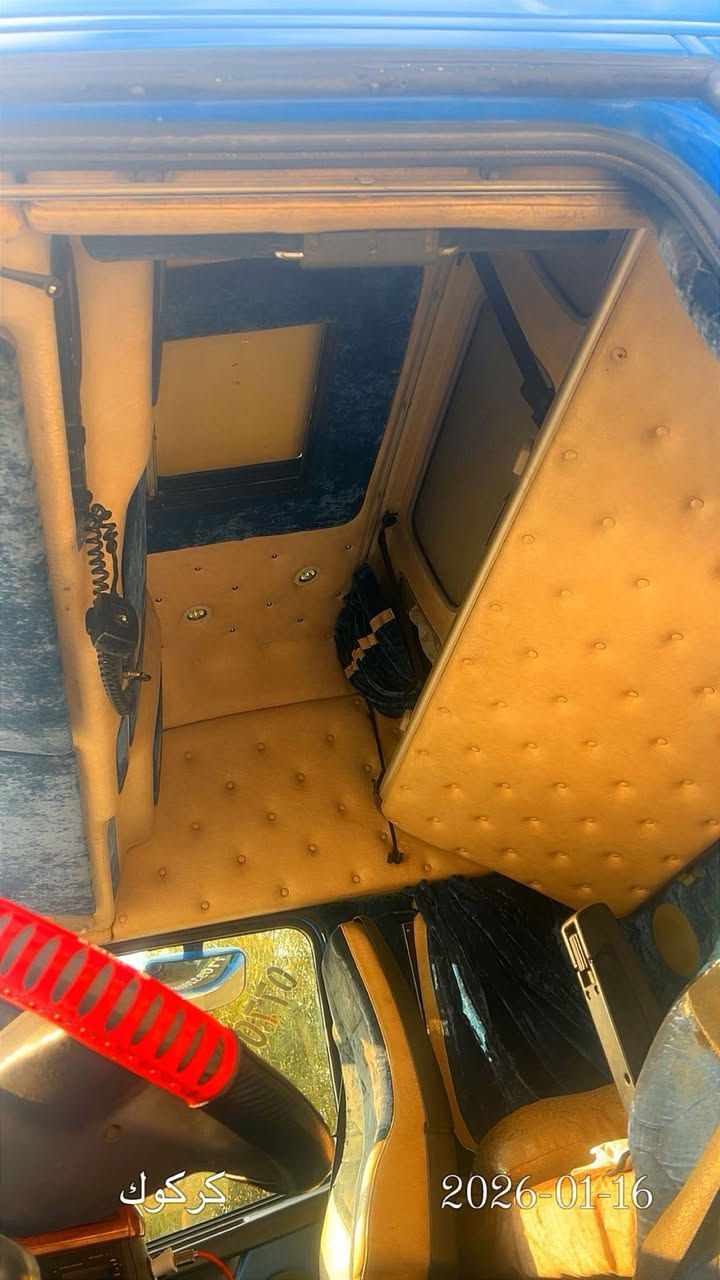 سلام عليكم فالفو سحال دبل تاير 2007 راس تريله بلادي باج بطن دبل تاكي كاز حصه كاز كركوك اوتماتيك محرك 480 لاصرف ولا بخار كير اوتماتيك سياره مابيها نقص برغي ثلاجه حاكيه تلفزيون دمام صوت داخل ديسكو حيل نضيف تخم  تاير راس وعربانه سنويه لل27 عربانه خالد الجنابي   4محاور مربوطه وراها    مكان السياره كركوك ***********
